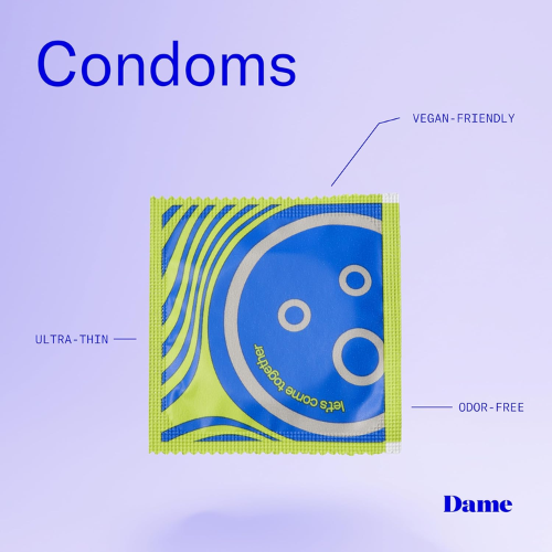 DAME Preservativos Ultra-Finos Látex Natural Premium x3