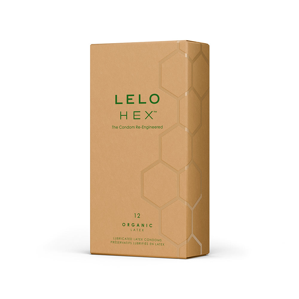 LELO HEX™ ORGANIC Preservativos Vegan Ultra-finos c/Tecnologia Favo de Mel