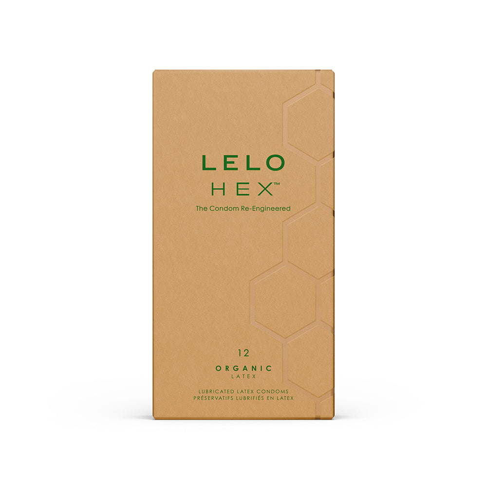 LELO HEX™ ORGANIC Preservativos Vegan Ultra-finos c/Tecnologia Favo de Mel