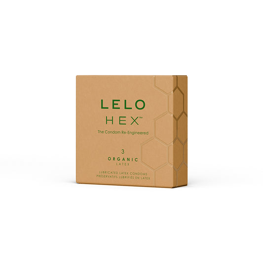 LELO HEX™ ORGANIC Preservativos Vegan Ultra-finos c/Tecnologia Favo de Mel