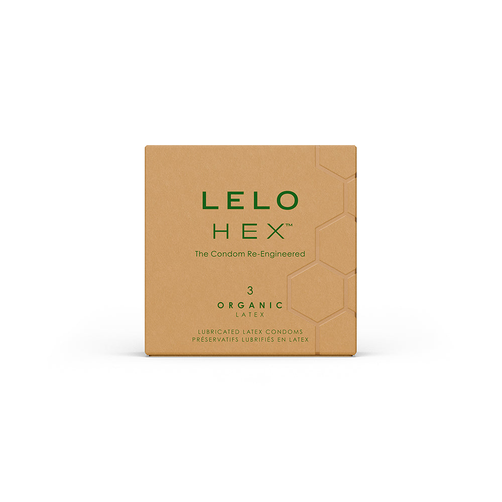 LELO HEX™ ORGANIC Preservativos Vegan Ultra-finos c/Tecnologia Favo de Mel