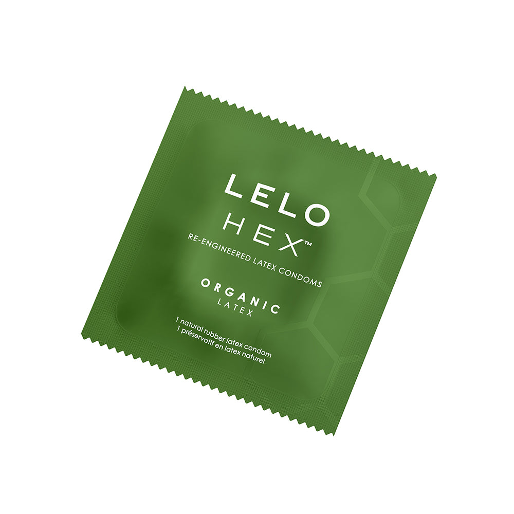 LELO HEX™ ORGANIC Preservativos Vegan Ultra-finos c/Tecnologia Favo de Mel