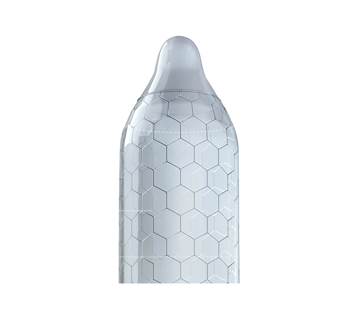 LELO HEX™ ORGANIC Preservativos Vegan Ultra-finos c/Tecnologia Favo de Mel