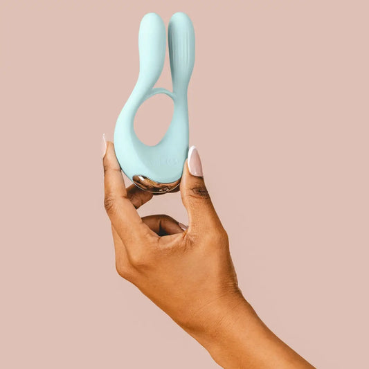 MEDLAR Anel Peniano c/Vibrador Clitoriano Integrado em Silicone