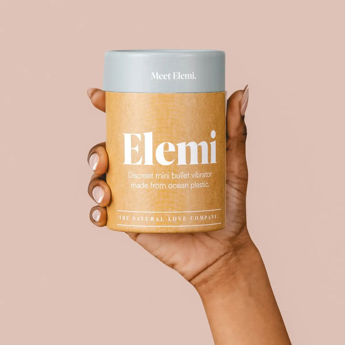 ELEMI Vibrador Bala Compacto e Sustentável em Plástico Reciclado