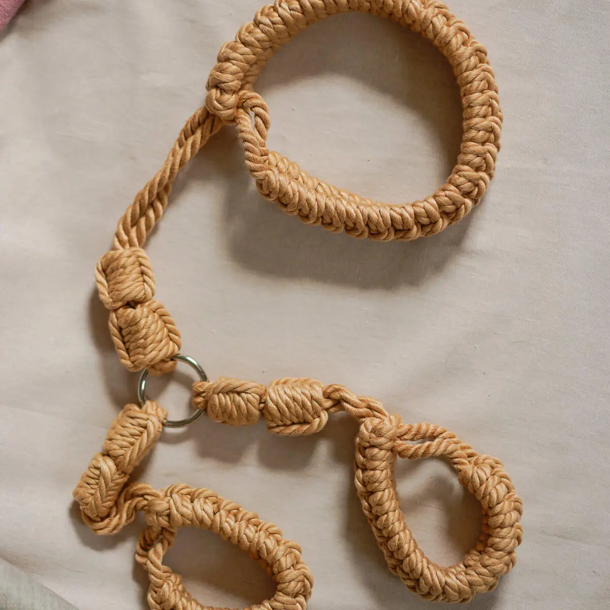 Sistema de sujeción KANUKA Collar con esposas Bondage y sumisión