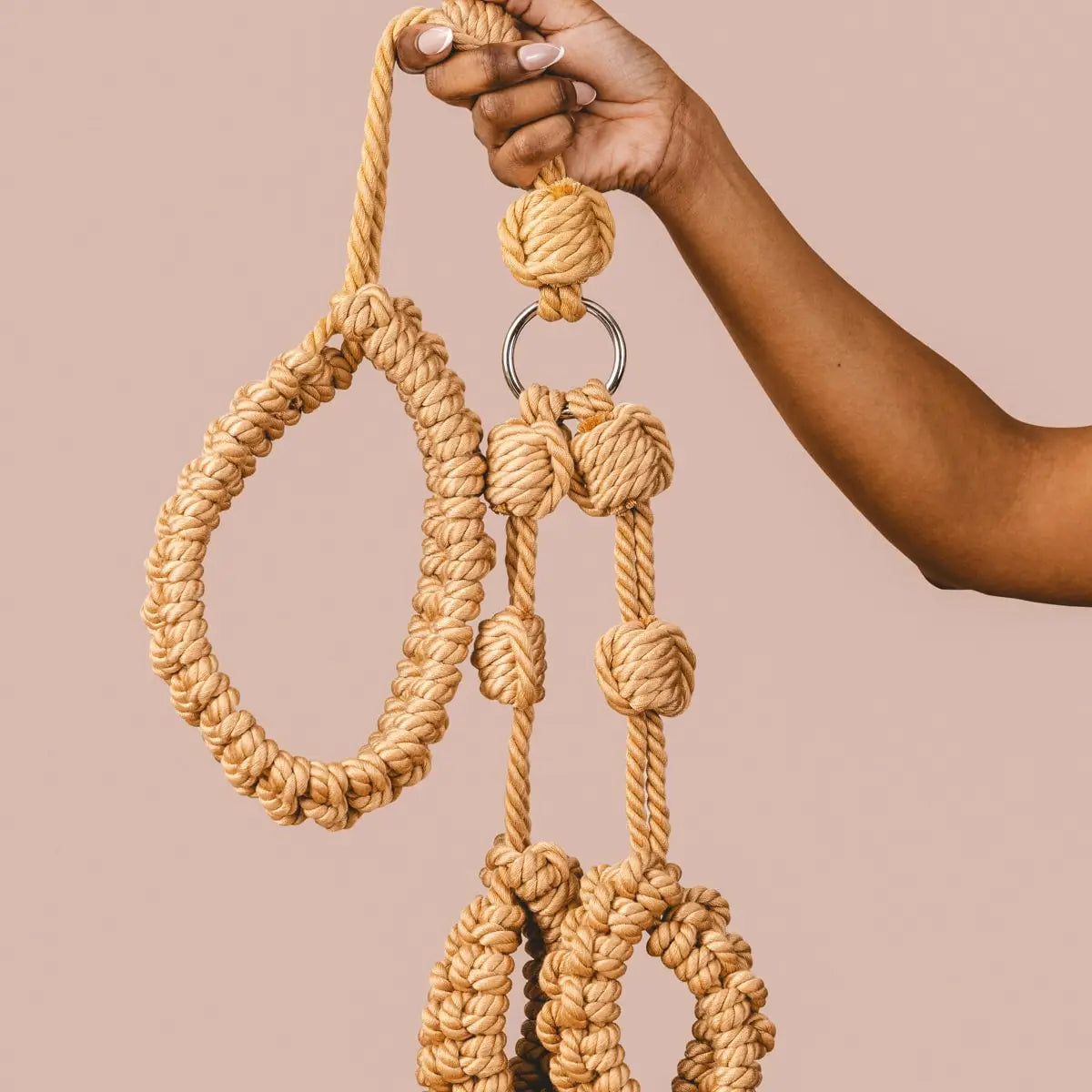 Sistema de sujeción KANUKA Collar con esposas Bondage y sumisión